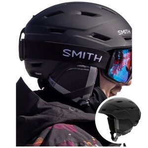 Smith Mission MIPS Snow Helmet in Matte Black